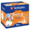VERBATIM tour de 25 DVD+RW 4x 43489