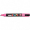 UNI POSCA Marqueur peinture encre Rose à pigmentation et base eau pointe moyenne ogive