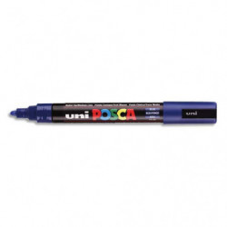 UNI POSCA Marqueur peinture encre Bleu foncé à pigmentation et base eau pointe moyenne ogive