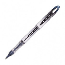 UNI-BALL Stylo roller pointe métal moyenne encre liquide Bleue-Noire VISION ELITE UB200