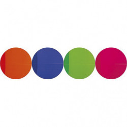 OXFORD Carnet reliure intégrale 9x14cm 180pages 5x5 - Couvertures polypro assorties - OXFORD My COLOR