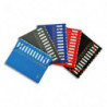 EXTENDOS Trieur couverture en polypropylène et carte 12 compartiments assortis