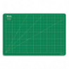 WONDAY Plaque de découpe verte 450x300x3mm. Résistante à la coupe, surface quadrillée