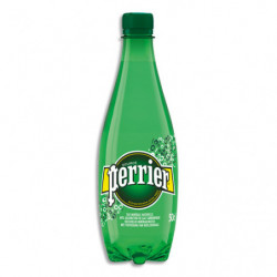 PERRIER Bouteille plastique d'eau pétillante 50 cl minérale