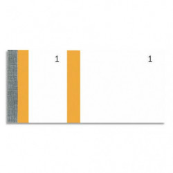 EXACOMPTA Bloc vendeur 100 feuillets 60x135 mm Orange