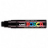 UNI POSCA Marqueur peinture encre Noir à pigmentation et base eau pointe extra-large Noir PC17K N