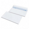 BONG Boîte de 200 enveloppes DL 110x220mm fenêtre 45x100mm Blanc 80g auto-adhésive