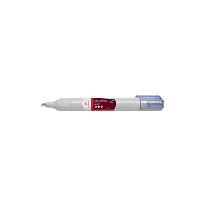 PERGAMY Stylo correcteur pointe métal tubulaire, contenance 12ml