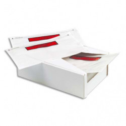 PERGAMY Boîte de 250 Pochettes d'expédition document ci-inclus - Format C5 : 225 x 165 mm transparent