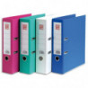 PLEIN CIEL Classeur à levier en polypropylène intérieur/extérieur. Dos 8 cm. A4. Coloris assortis mode.