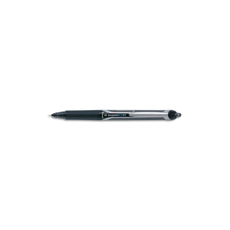 PILOT Stylo roller rétractable et rechargeable pointe hi-tec V7 RT Noir