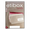 AGIPA - Etibox Boîte de 1000 étiquettes 105X57 blanches