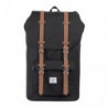 HERSCHEL Sac à dos Little America 23,5 litres. Poche pour ordinateur 15 pouces. Coloris Noir.