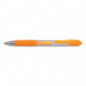PILOT Stylo roller encre gel G-2. Pointe moyenne 07 RT. Couleur Abricot néon