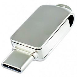 INTEGRAL Clé Dual USB3.0 et USB Type-C, 32Go, Métal INFD16GB360CDL3.0