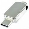 INTEGRAL Clé Dual USB3.0 et USB Type-C, 32Go, Métal INFD16GB360CDL3.0