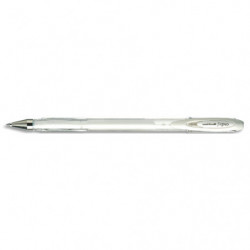 UNI-BALL Stylo encre gel Signo Fantastic-Gel. Couleur blanc couvrant. Pointe moyenne
