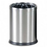 RUBBERMAID Collecteur Design 13,2 Litres, sac dissimulé, en Acier résiste au feu - H31,8cm, D24,1 cm
