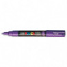 UNI POSCA Marqueur peinture. Pointe extra fine de 0,7 à 1 mm (PC1MC). Couleur violet
