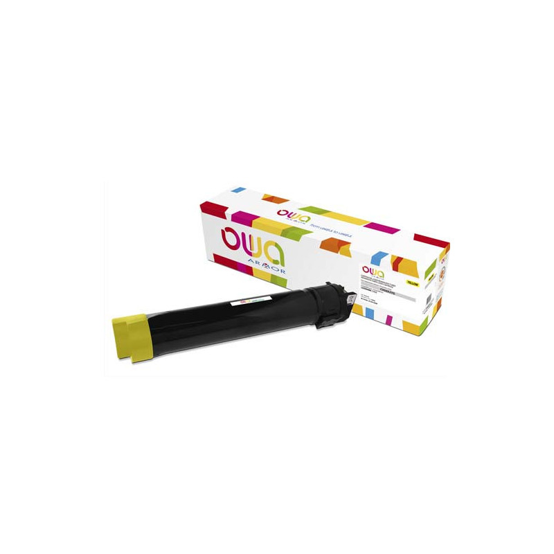 OWA Toner compatible LEXMARK Jaune C950X2YG K15912OW