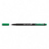 BIC Intensity Stylo Feutre d'écriture Pointe Fine et Corps Noir Verni - Vert intense