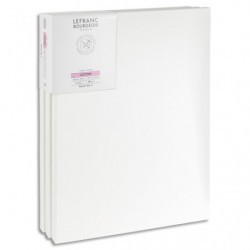 LEFRANC & BOURGEOIS Lot de 3 toiles Studio Canvas 50X70cm