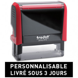 TRODAT PRINTY 4915 - 7 lignes - tampon société personnalisable empreinte 70x25mm
