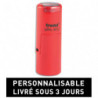 TRODAT PRINTY 4612 - 1 ligne - tampon société personnalisable empreinte Ronde 12x12mm