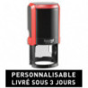 TRODAT PRINTY 4642 - 8 lignes - tampon société personnalisable empreinte Ronde 40x40mm