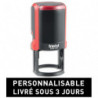 TRODAT PRINTY 4645 - 8 lignes - tampon société personnalisable empreinte Ronde 45x45mm