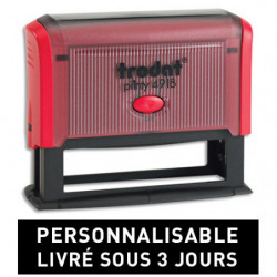 TRODAT PRINTY 4918 - 5 lignes - tampon société personnalisable empreinte 75x15mm