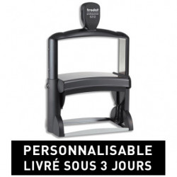 TRODAT PROLINE 5212 - 17 lignes -tampon société personnalisable empreinte 116x70mm