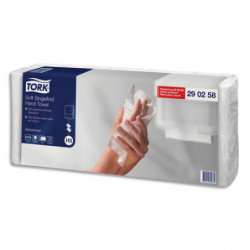 TORK Colis de 5 Paquets de 250 Essuie-mains advanced 2 plis en V motif Ft 23 x 24,8 cm pour TORK H3