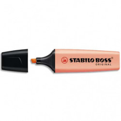 STABILO BOSS ORIGINAL Pastel surligneur pointe biseautée - Teint de pêche