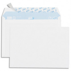 GPV Boîte de 500 enveloppes vélin Blanc 80g C5 162x229mm auto-adhésives