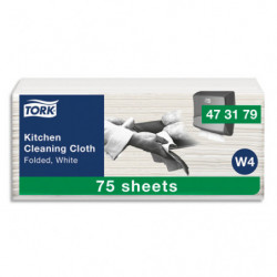 TORK Boîte de 300 torchons non tissé Biobased hautement absorbant, écologique, emballage recyclé