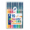 STAEDTLER Pochette de 10 feutres de coloriage Triplus.