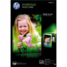 HP Pack de 100 Papier photo Everyday Jet d'encre brillant 200g 10x15 CR757A