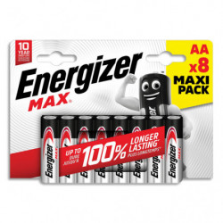 ENERGIZER Blister de 8 piles AAA LR03 Max 7638900437980