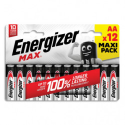 ENERGIZER Blister de 12 piles AAA LR03 Max 7638900438031