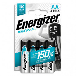 ENERGIZER Blister de 4 piles Max Plus AA 7638900437300