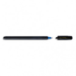 PENTEL Roller gel 0,7 mm bleu fabriqué à partir de 96% de matières recyclées rechargeable.