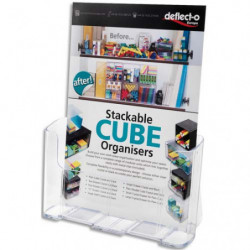 DEFLECTO Porte-brochures A4...