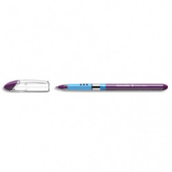 SCHNEIDER Stylo bille SLIDER BASIC XB capuchon, pointe large, corps triangulaire, encre Violette