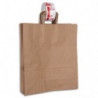 GPV Paquet de 20 sacs à anse torsadée kraft brun 100gr/m². Format 45x40x16cm (L) FSC-M