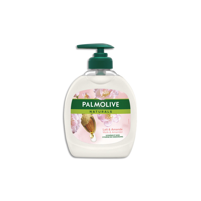 PALMOLIVE Flacon pompe 300 ml Savon liquide Naturals Soin Délicat PH Neutre