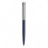WATERMAN Allure Deluxe Bille pointe moyenne, capuchon, corps bleu, recharge d'encre bleue, coffret cadeau