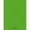 CONQUERANT C9 Cahier piqûre 24x32cm 48 pages 90g grands carreaux Seyès. Couverture polypropylène Vert