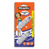 CLEOPATRE Blister de 2 recharges pour roller de correction Effac'encre 360 °. Dim ruban 6m x 5mm