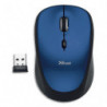 TRUST Souris sans fil bleu YVI ECO